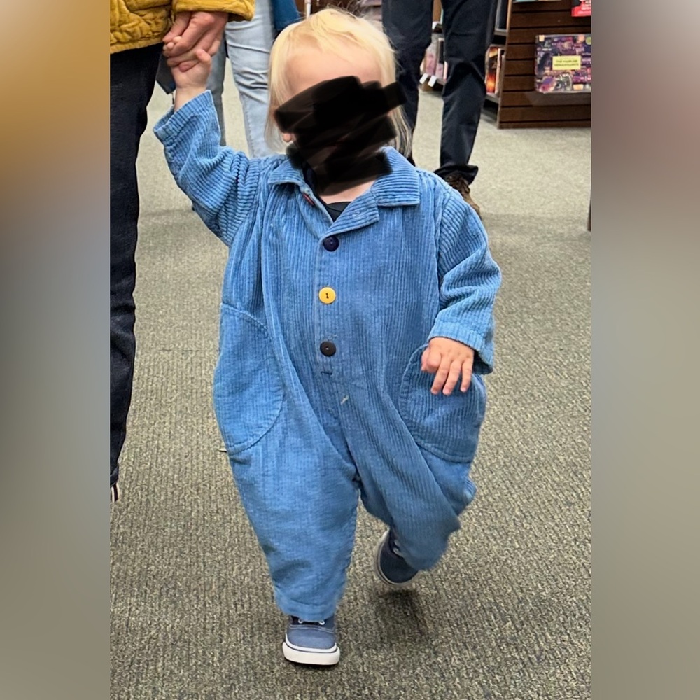 Vintage corduroy jumpsuit 18mo